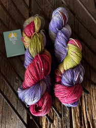 Merino Tweed, Multi Nep, 100 g, handfärgat