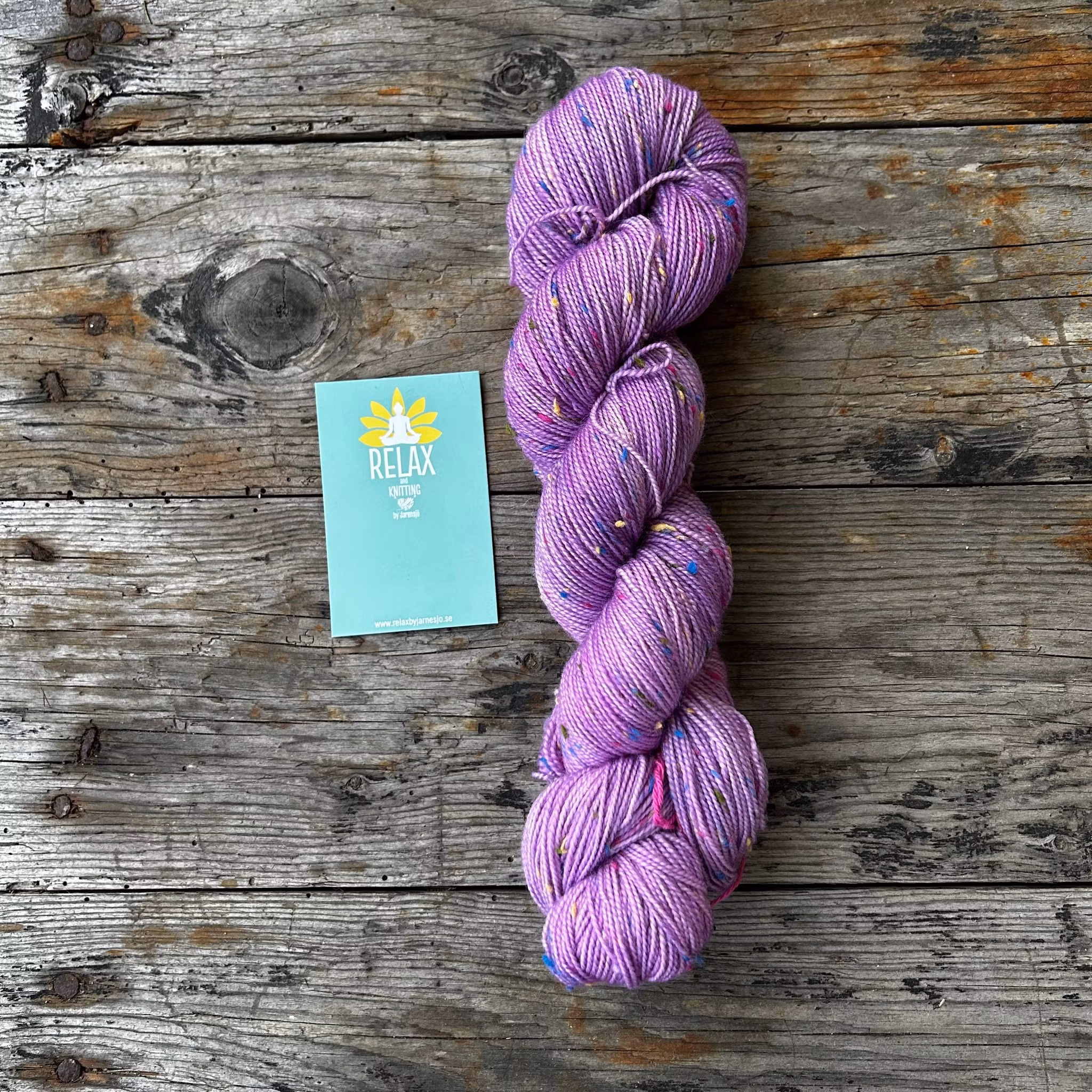 Merino Tweed, Multi Nep, 100 g, handfärgat