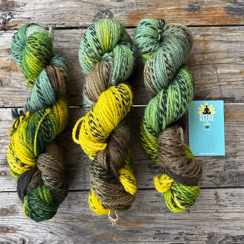 Zebra DK, 100 g, handfärgat