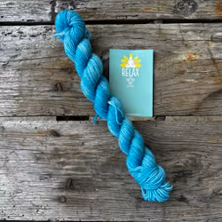 Alpacka Sock, 20 g, mellan blå