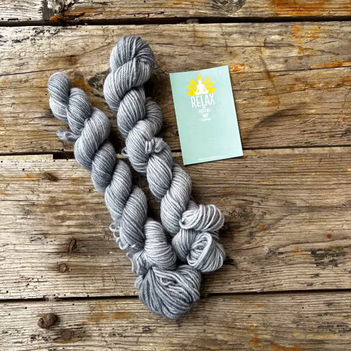 Alpacka Sock, 20 g, ljust blågrå