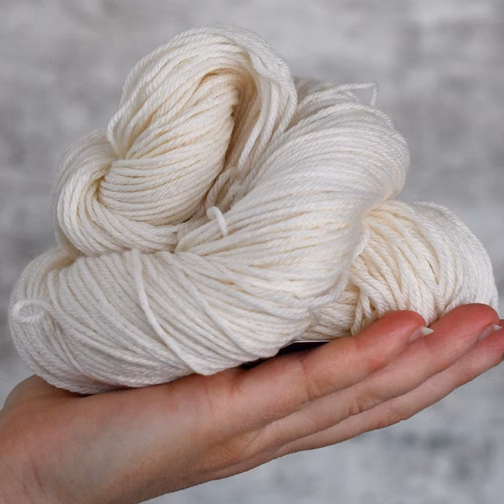 Garn att färga, Superwash Merino Ull, Sport, 100 g