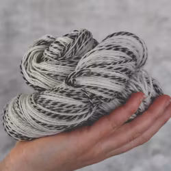 Garn att färga, Superwash Zebra 100 g