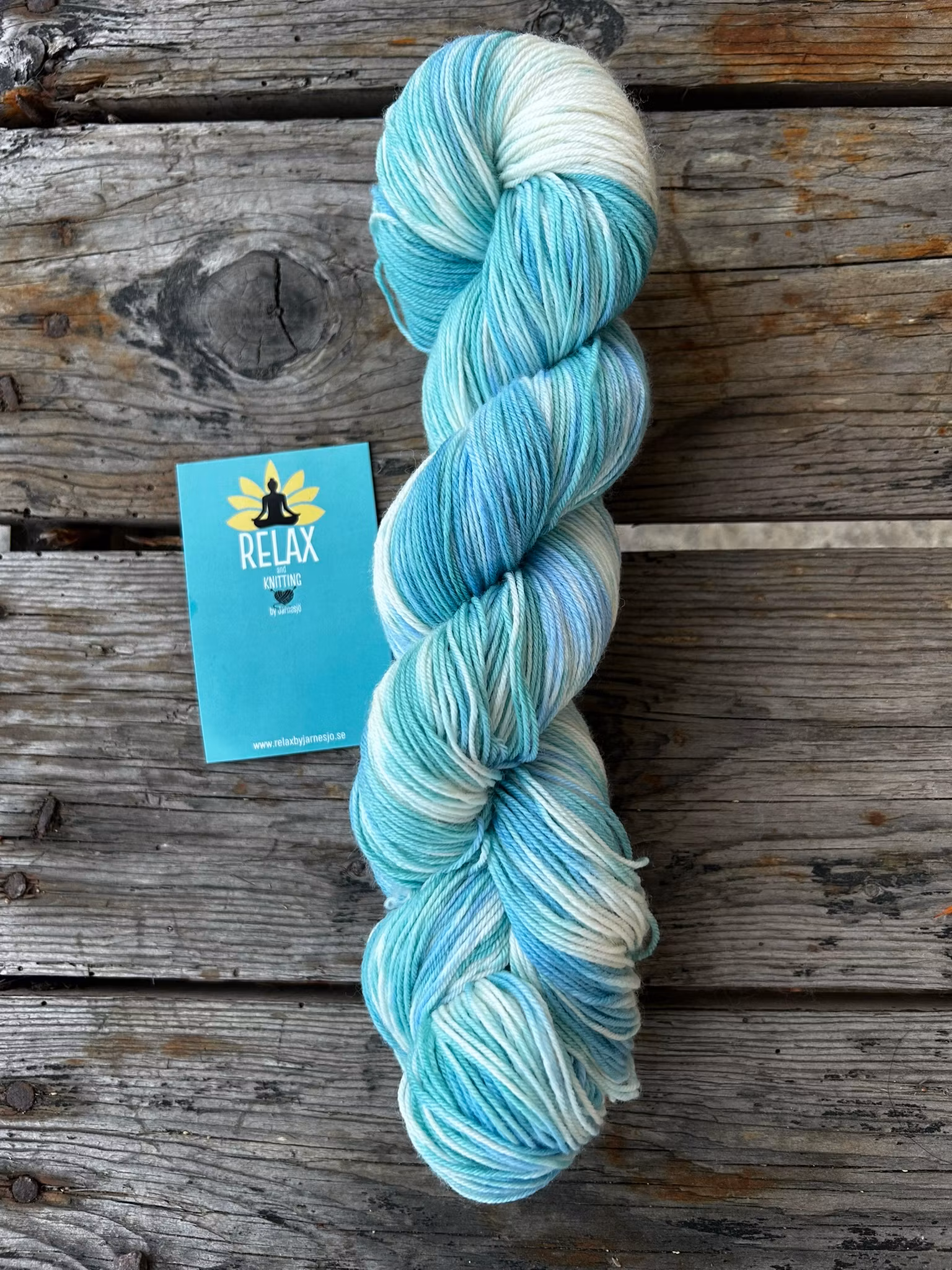 Merino Sock, 100 g, Handfärgat