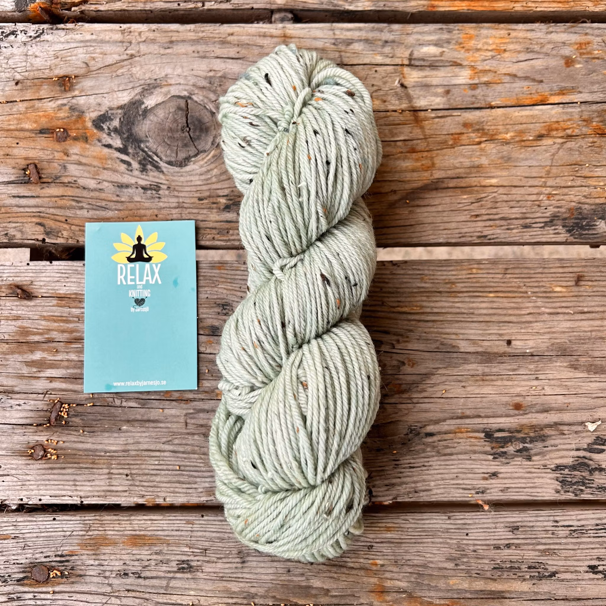 Merino Tweed Sock, 100 g, handfärgat