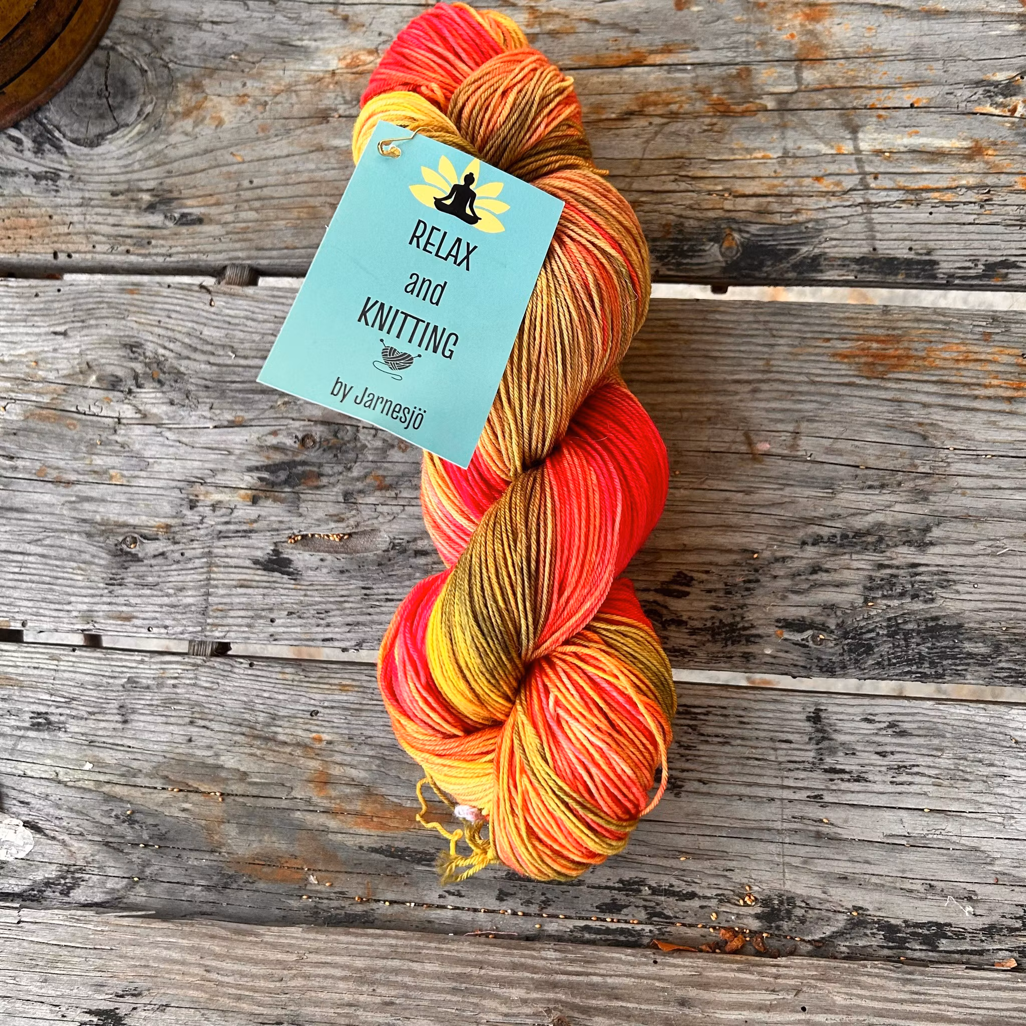 Merino Sock, 100 g, Handfärgat
