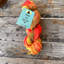 Merino Sock, 100 g, Handfärgat