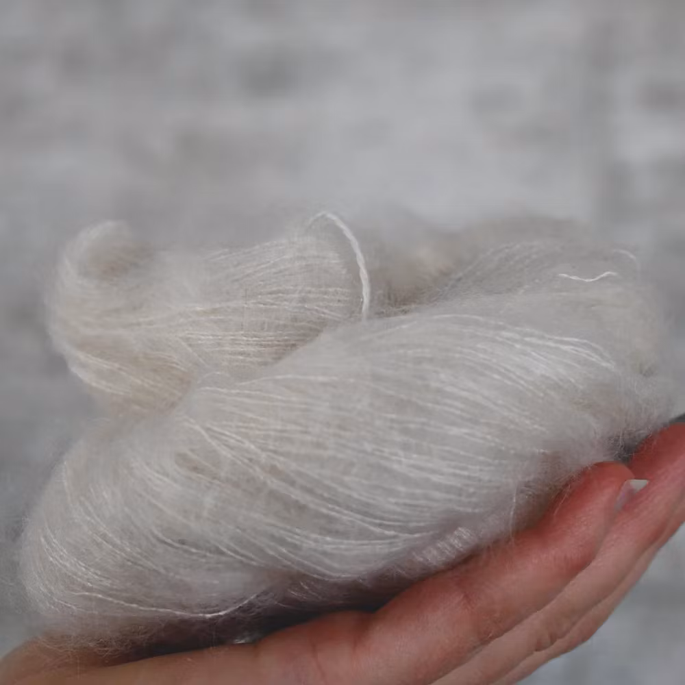 Garn att färga,  Kid Mohair/Silk , 50 g