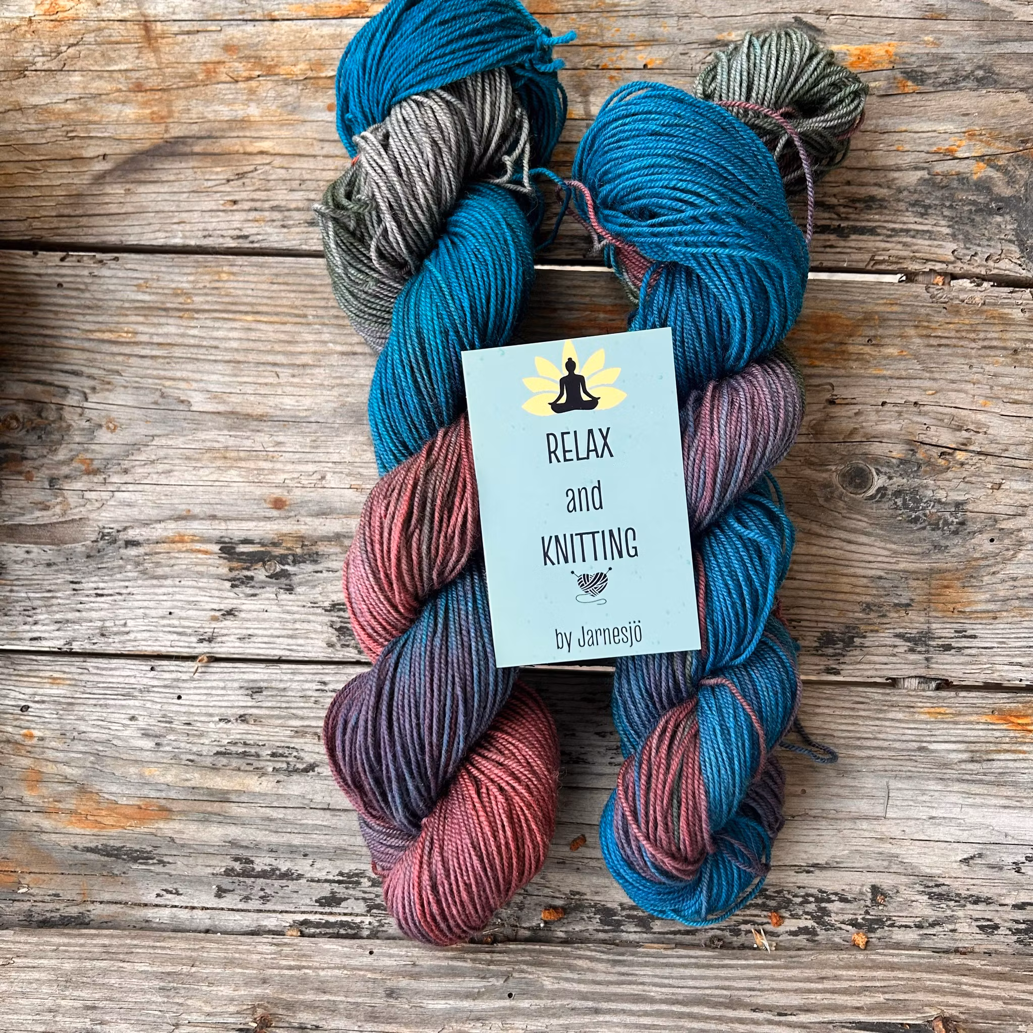 Handfärgatgarn, Yak  Sock, 50g