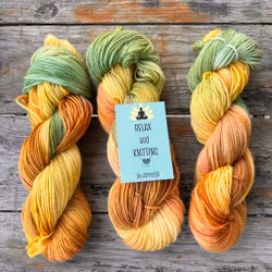 Handfärgatgarn, Sockgarn, DK, 100g