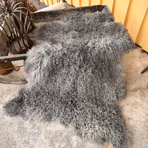 Vackert långhårigt Lammskinn, nr. 1