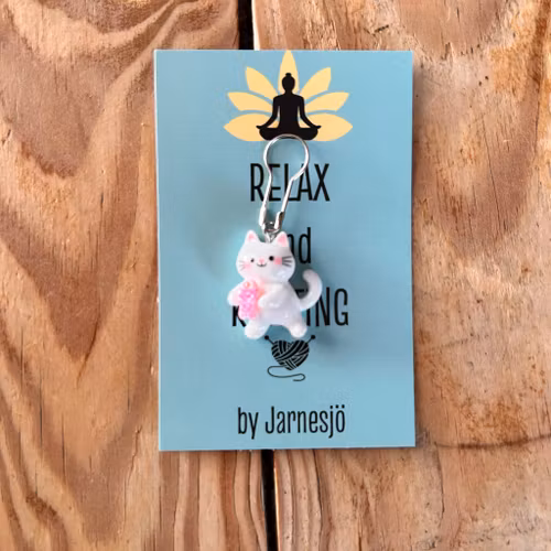 MARKÖR, Katt med rosa fisk