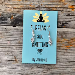 Örhängen, Litet garnnystan, antiksilver