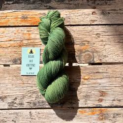 Handfärgat, Merino Sock. 100 g, avokado