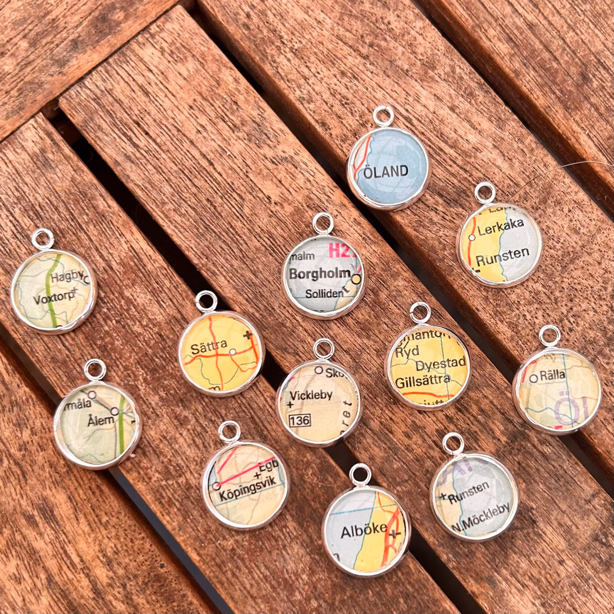 MARKÖR, Olika orter (kartmarkörer)