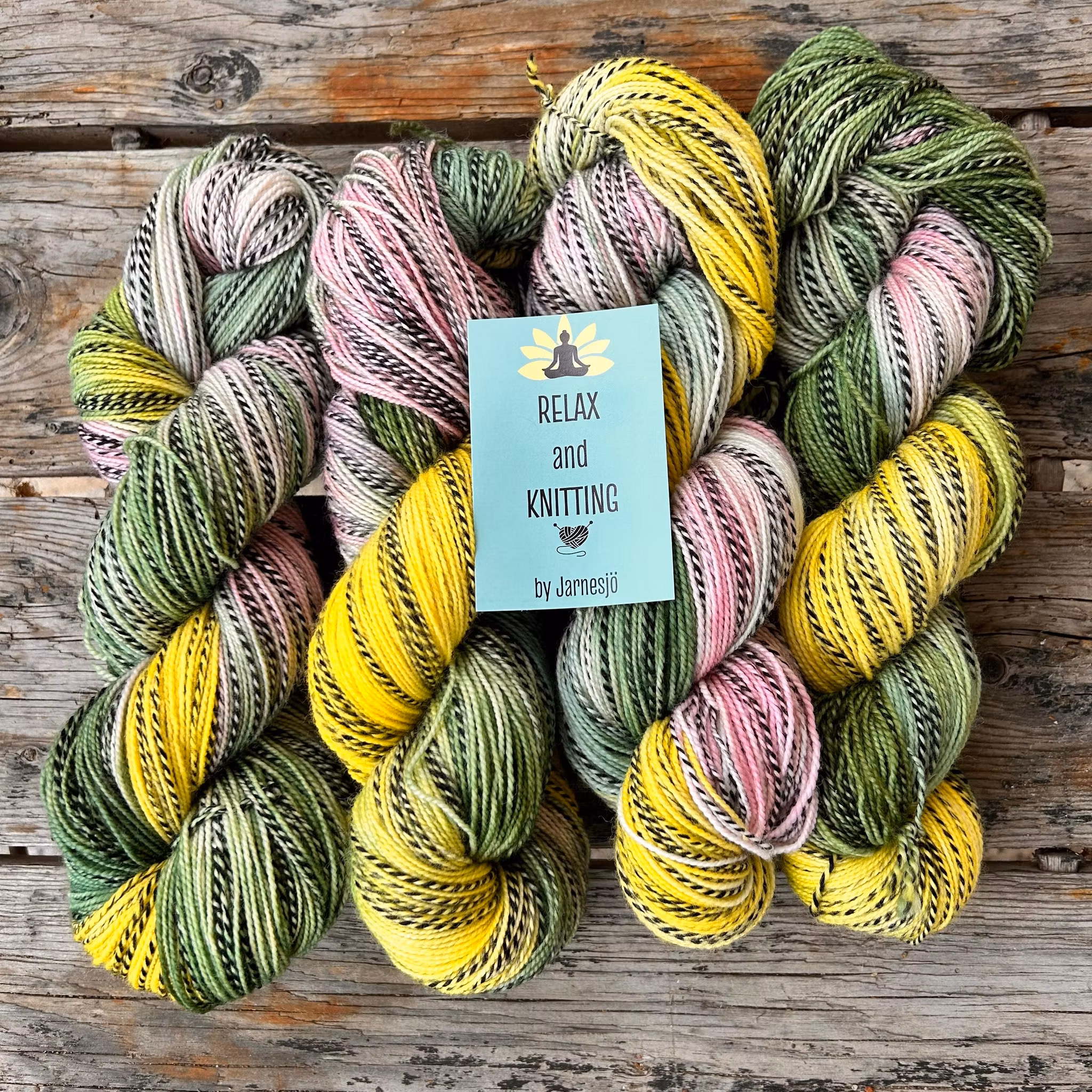 Zebra Sock, 100 g, flerfärgat, handfärgat