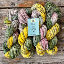 Zebra Sock, 100 g, flerfärgat, handfärgat
