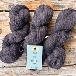 Alpacka Sock, 100 g, Svart