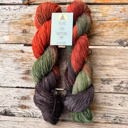 Handfärgatgarn, Yak  Sock, 100g
