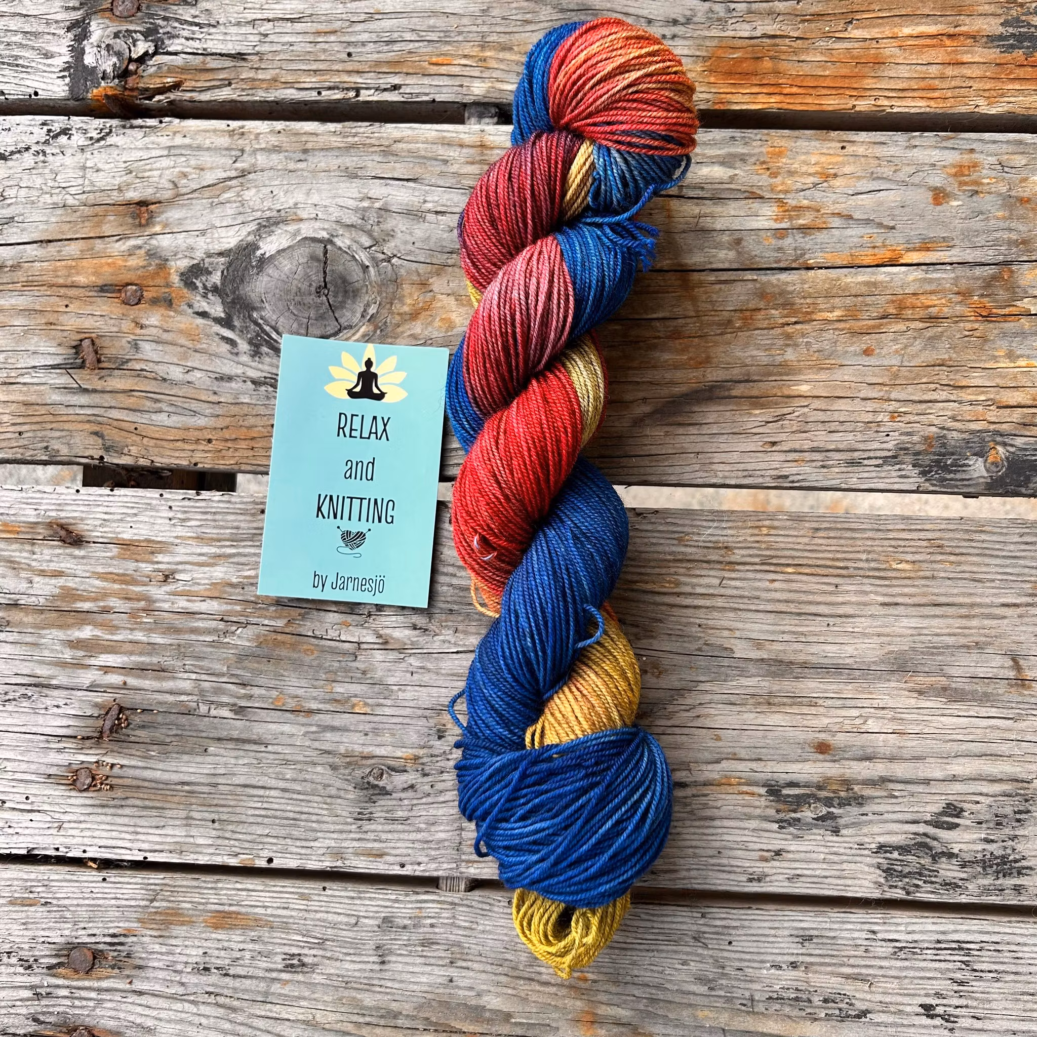 Handfärgatgarn, Yak  Sock, 50 g