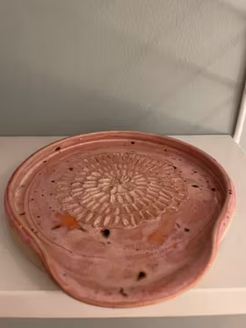 Hvitløksrasp/sleivskål rosa