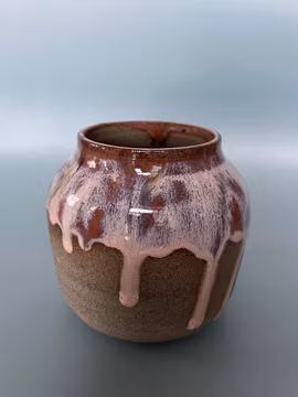 Vase medium villrose