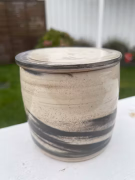 Smørklokke marmorert