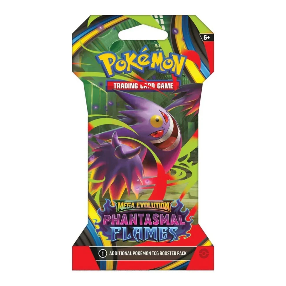 Pokémon Mega Evolution: Phantasmal Flames Sleeved Booster Pack