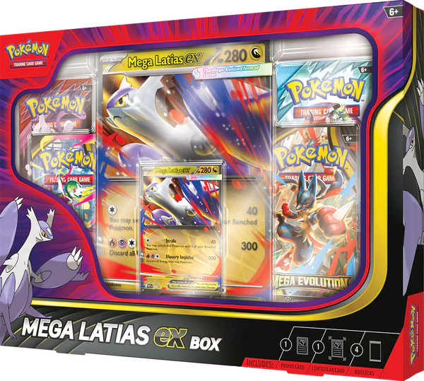 Pokemon Mega Evolution Mega Latias ex Box