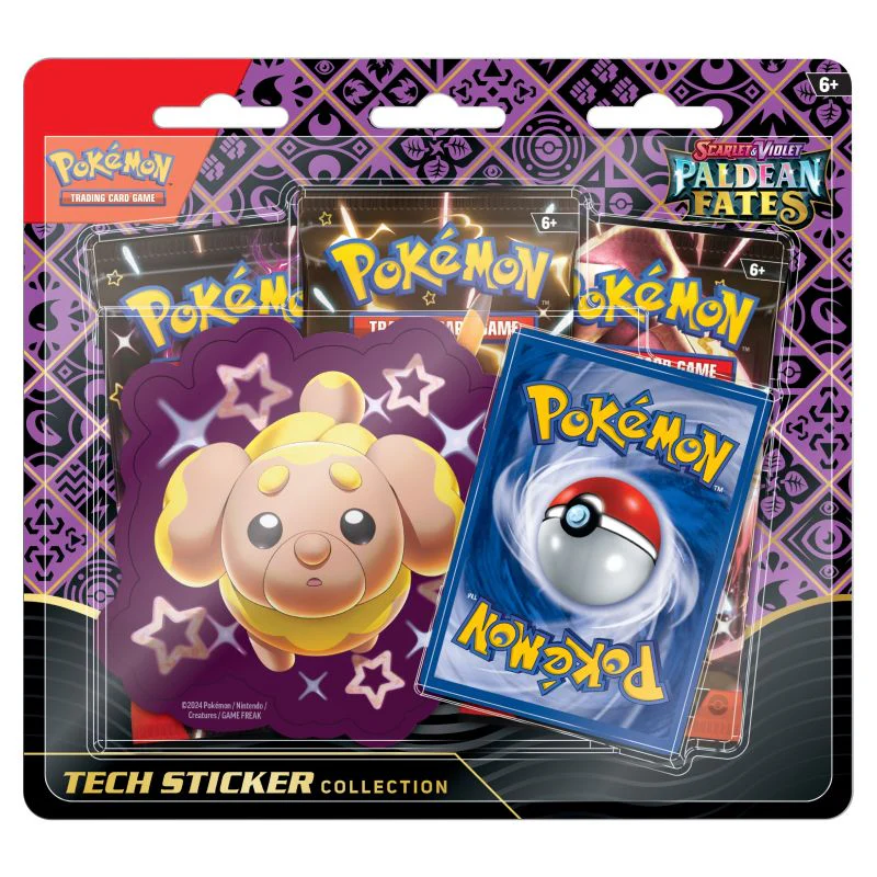 Pokemon Scarlet & Violet: Paldean Fates Tech Sticker Collection