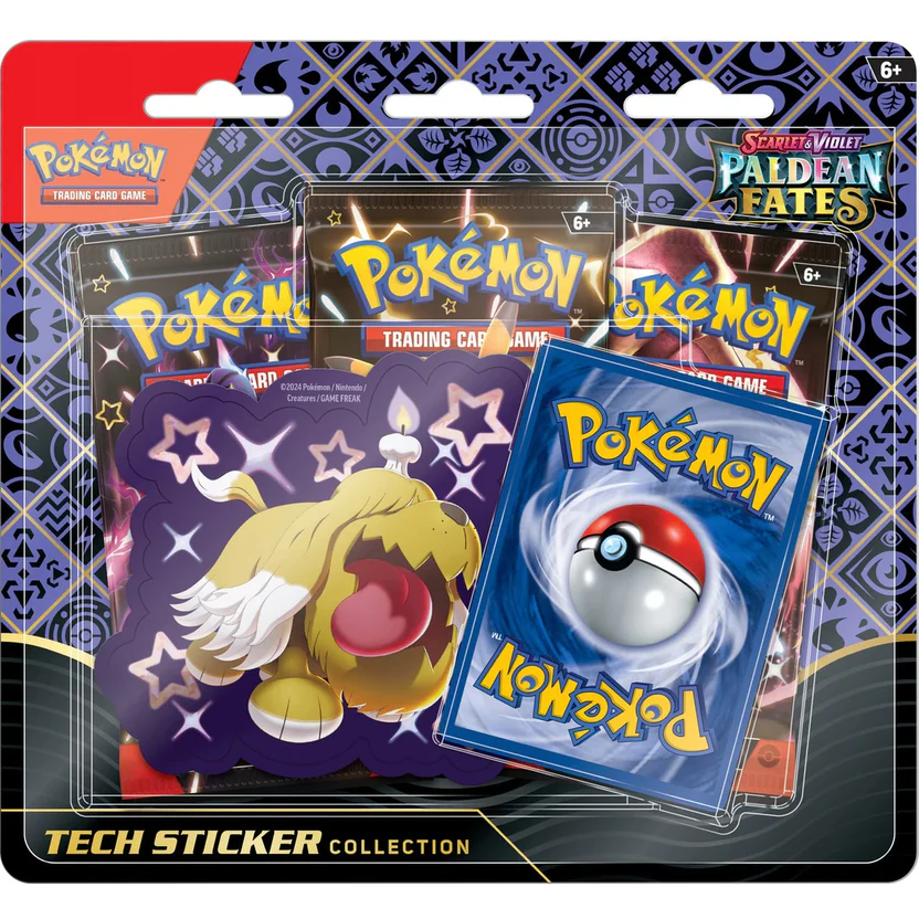 Pokemon Scarlet & Violet: Paldean Fates Tech Sticker Collection