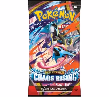 Pokémon Mega Evolution: Chaos Rising Booster Pack