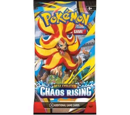 Pokémon Mega Evolution: Chaos Rising Booster Pack