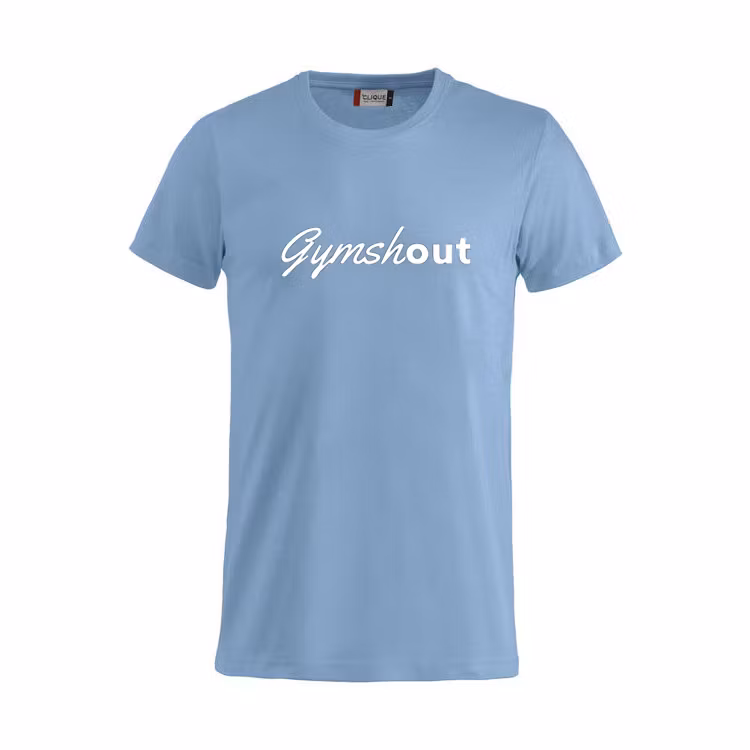 Röd T-shirt Gymshout