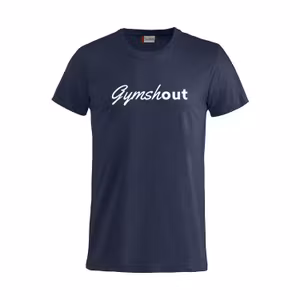Mörkblå T-shirt Gymshout