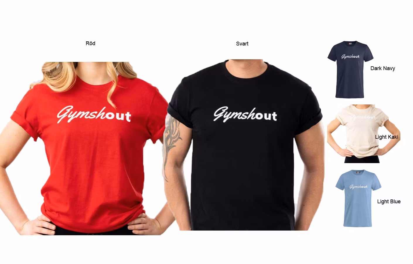 Beige T-shirt Gymshout