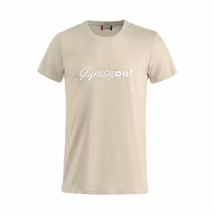 Beige T-shirt Gymshout
