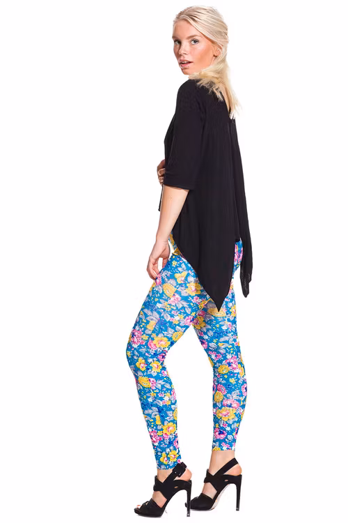 Blommiga leggings