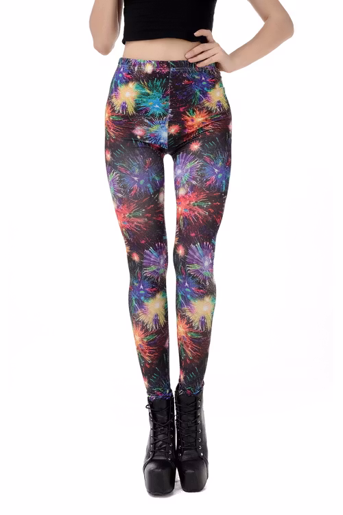 Galaxy Fireworks Leggings