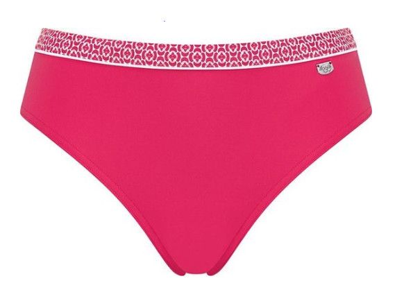 Bikinitrosa i Sloggis smultronfärg