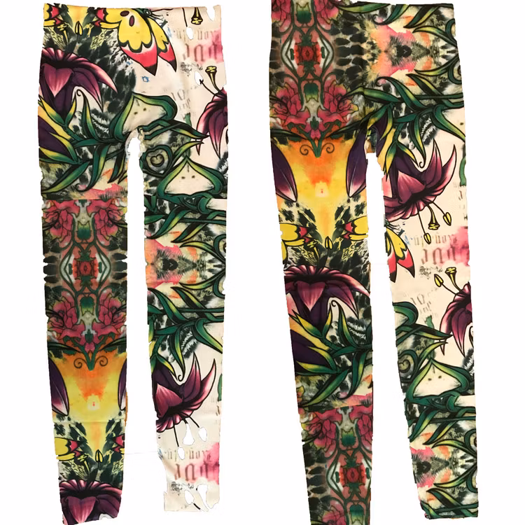 Blommiga Leggings