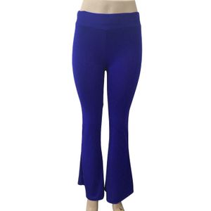 Blå Leggings med vida ben