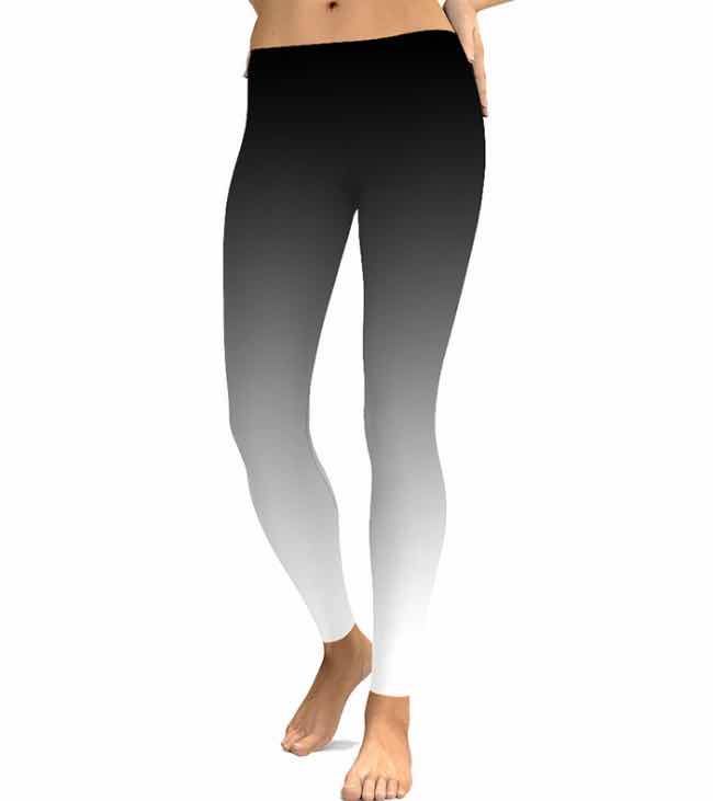 Svart till Vitt Leggings