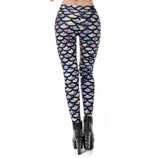 Sjöjungfru Mermaid Leggings