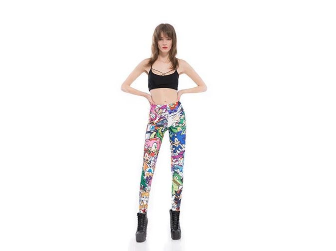 Hedgehog Tails and Friends Leggings