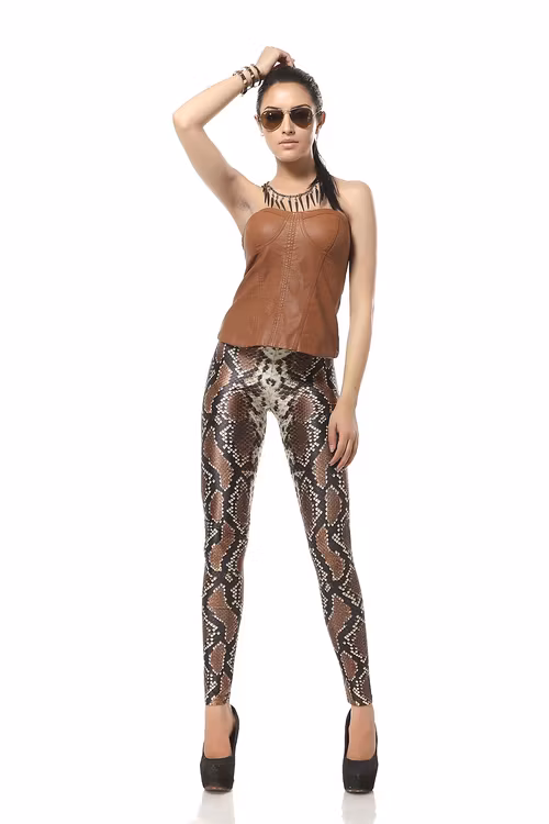 Orm Skinns mönstrade Leggings