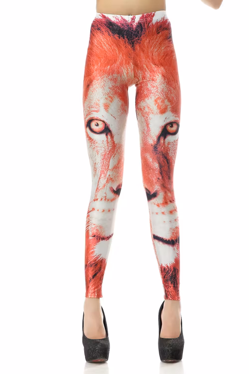 Röda Lejon Leggings