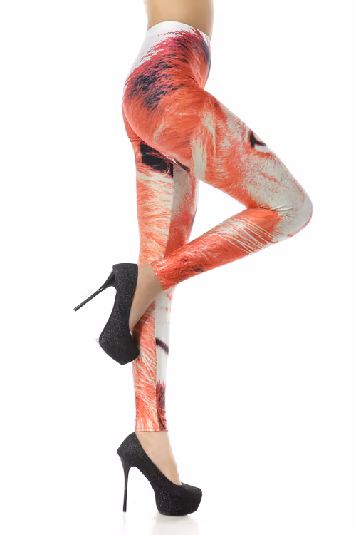 Röda Lejon Leggings