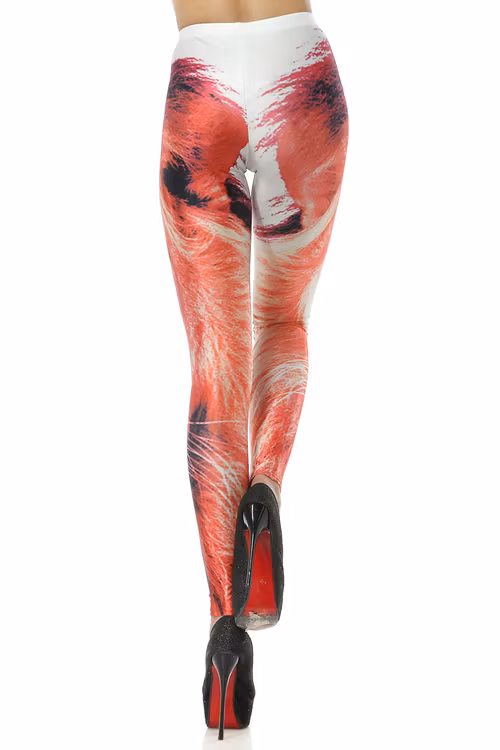 Röda Lejon Leggings