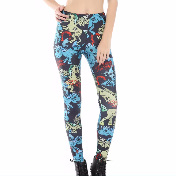 Unicorns Spöken Leggings
